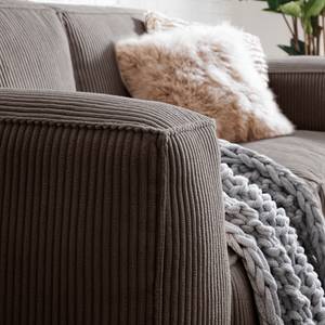 2-Sitzer Sofa LORALAI Cord - Cordstoff Lola: Espresso