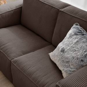 2-Sitzer Sofa LORALAI Cord - Cordstoff Lola: Espresso