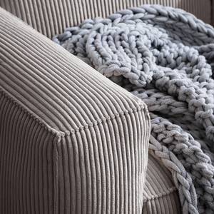 2-Sitzer Sofa LORALAI Cord - Cordstoff Lola: Hellgrau