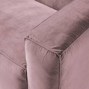 2-Sitzer Sofa LORALAI Samt Ravi: Mauve