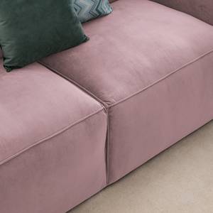 2-Sitzer Sofa LORALAI Samt Ravi: Mauve