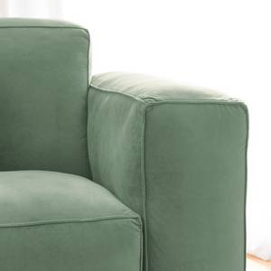 2-Sitzer Sofa LORALAI Samt Ravi: Mintgrün