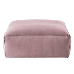 Gestoffeerde hocker LORALAI Fluweel - Velours Ravi: Mauve