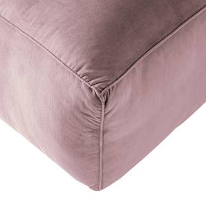 Gestoffeerde hocker LORALAI Fluweel - Velours Ravi: Mauve