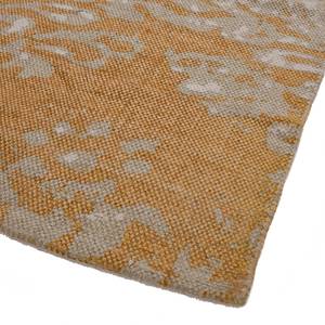 Tapis vintage Chaniers Étoffe de coton - Jaune / Crème