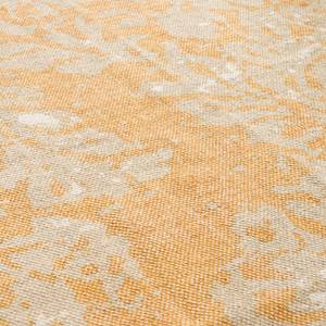 Tapis vintage Chaniers Étoffe de coton - Jaune / Crème