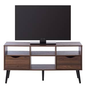 Tv-meubel GJORA 117 cm walnotenhouten look