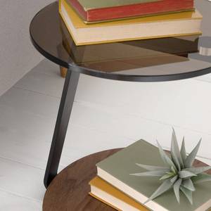 Tavolino Eton Materiale a base di legno/metallo - marrone/nero