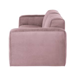 Polstergarnitur 3-2-Hocker LORALAI Samt Ravi: Mauve