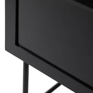 Highboard Luuk Matt Schwarz / Gold