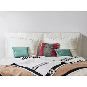 Letto boxspring Kinx Cotone Kielo: bianco - 180 x 200cm - H2 - 130 cm