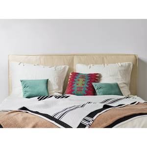 Letto boxspring Kinx Cotone Kielo: sabbia - 180 x 200cm - H2 - 130 cm