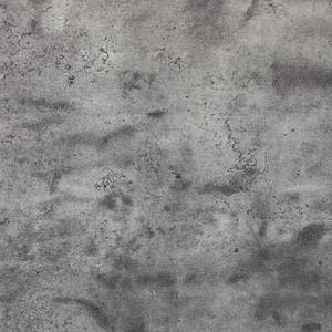 Eettafel Berwick (verlengbaar) metaal - betonnen look/zwart