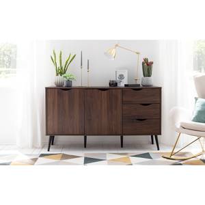 Sideboard GJORA Walnuss Dekor