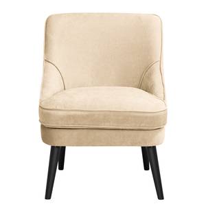 Fauteuil Caplong Crème - Zwart