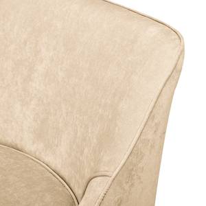 Fauteuil Caplong Crème - Zwart