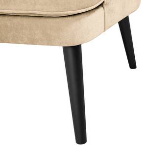 Fauteuil Caplong Crème - Zwart