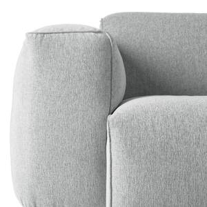 Sofa Hudson VII (3-Sitzer) Strukturstoff - Webstoff Saia: Hellgrau