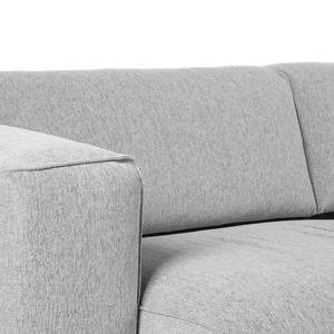 Sofa Hudson VII (3-Sitzer) Strukturstoff - Webstoff Saia: Hellgrau