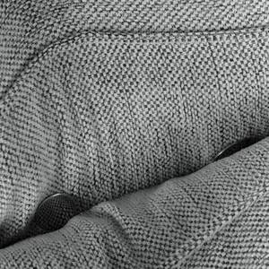 Canapé Hudson VII (3 places) Tissu structuré - Tissu Saia: Gris clair