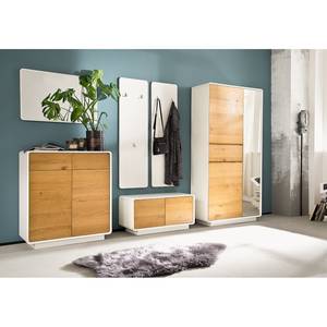 Armadio Boge II Rovere nodato / Bianco opaco