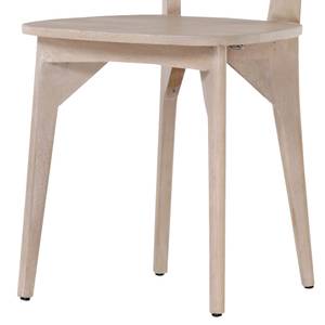 Eetkamerstoelen Karis (2er-Set) (2-delige set) - massief mangohout - mangohout