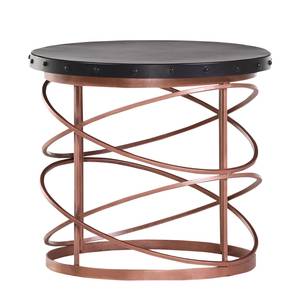 Table d'appoint Fazenda Fer - Noir / Cuivre