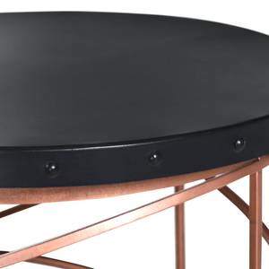 Table d'appoint Fazenda Fer - Noir / Cuivre