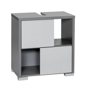 Meuble sous vasque Levi Gris platine