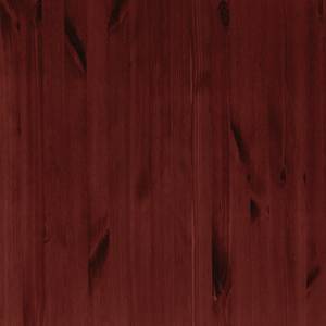 Wandtafel Bergen II massief grenenhout - Rood grenenhout/Loogkleurig grenenhout - Rood grenenhout/Loogkleurig grenenhout