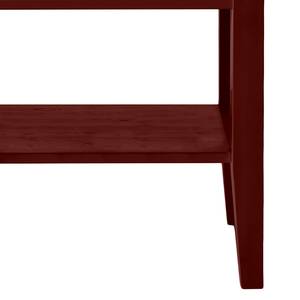 Wandtafel Bergen I massief grenenhout - Rood grenenhout/Loogkleurig grenenhout - Breedte: 58 cm