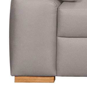 Boxspring-Schlafsofa Mandeville Antiklederlook - Warmes Beige