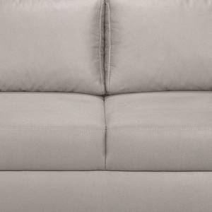 Boxspring-Schlafsofa Mandeville Antiklederlook - Warmes Beige