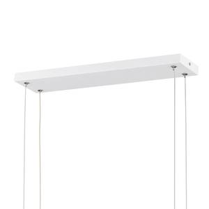 LED-hanglamp Muuko Bruin - Plastic - Massief hout - 60 x 130 x 20 cm