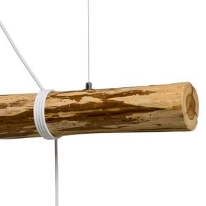 Suspension Raippo Blanc - Textile - Bois/Imitation - 180 x 294 x 18 cm