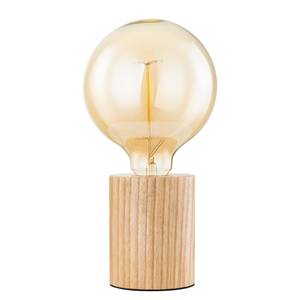 Tafellamp Porras Bruin - Hout - Hoogte: 10 cm