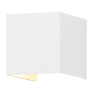 LED-wandlamp Cube Wit