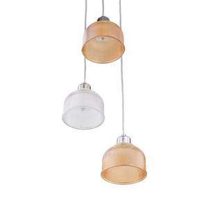 Suspension Reila Orange - Verre - Métal - Hauteur : 160 cm