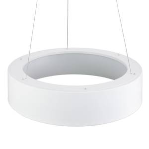 LED-hanglamp Heinu Wit - Metaal - Plastic - Hoogte: 20 cm