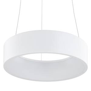 LED-hanglamp Heinu Wit - Metaal - Plastic - Hoogte: 20 cm