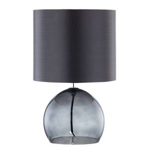 Lampe Gilze Tissu mélangé / Verre de sécurité - 1 ampoule - Noir