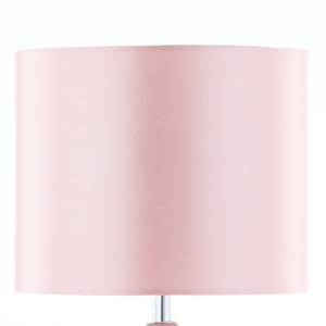 Tafellamp Gilze Textielmix/veiligheidsglas - 1 lichtbron - Mauve