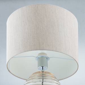 Lampe Brighton Tissu mélangé / Verre de sécurité - 1 ampoule