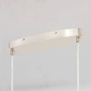 Hanglamp Son Textielmix/ijzer - 2 lichtbronnen - Wit