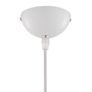 Hanglamp Leech aluminium - Wit