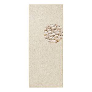 Tapis à poils courts Wolly II Fibres synthétiques - Beige - Ø 200 cm