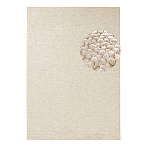 Tapis à poils courts Wolly II Fibres synthétiques - Beige - Ø 200 cm