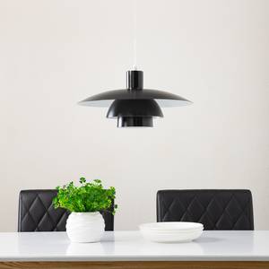 Hanglamp Leech aluminium - Zwart