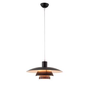 Hanglamp Leech aluminium - Zwart