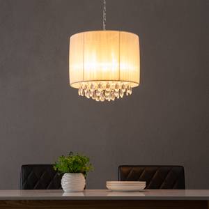 Hanglamp Eloise textielmix - wit - Wit